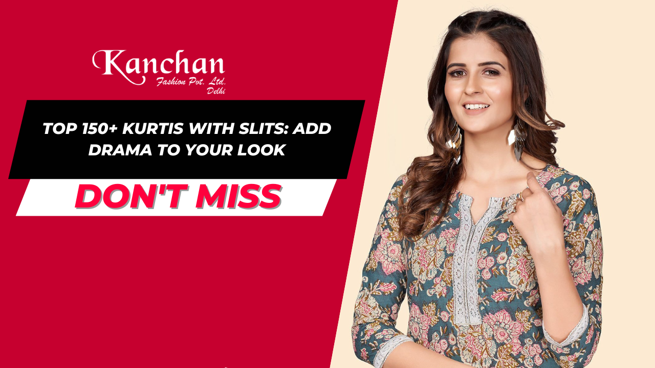 Top 150+ Kurtis with Slits: Add Drama to Your Look